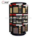 Catching Eyes Of Contractors Home Owners Heavy Duty Floor Mosaic Or Ceramic Tile Display Rack Unit Slide Tiles Display Stand